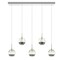 Cwi Lighting Perrier 5 Light Multi Light Pendant With Chrome Finish 5444P28C-RC - alternate 1
